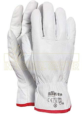 GUANTI DA LAVORO IN PELLE FIORE BOVINO TG.11 - CONF.PZ.12 PAIA