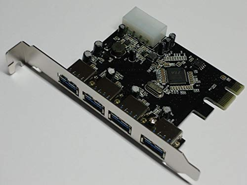 SM-PC®PCIe 4port USB 3.0 Controller Express Karte Controllerkarte#850