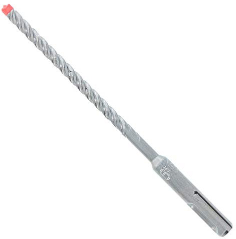 Diablo Rebar Demon DMAPL4070-P25 SDS-Plus 4-schneidiger Vollhartmetallkopf-Hammerbohrer für Beton und verstärkte Materialien, 6,35 mm Durchmesser, 15,2 cm Länge, 10,2 cm Arbeitslänge, 25 Stück