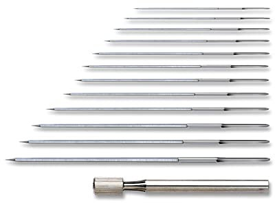 Juego de escariadores – 12 piezas – Ø 0,5 – 2,0 mm