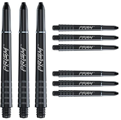 WINMAU Prism Force Dartschäfte - 3 Sets pro Packung (insgesamt 9 Schäfte)