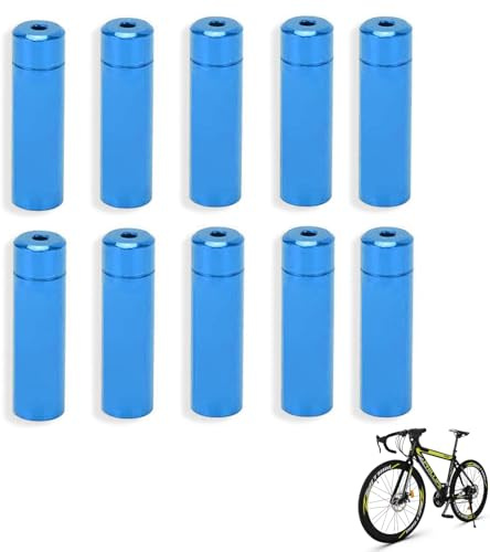 HERCHR 10 st 4 mm legering cykel bromskabel ändlock hus hylsor pressar för MTB vägcykel växelkabel ändlock