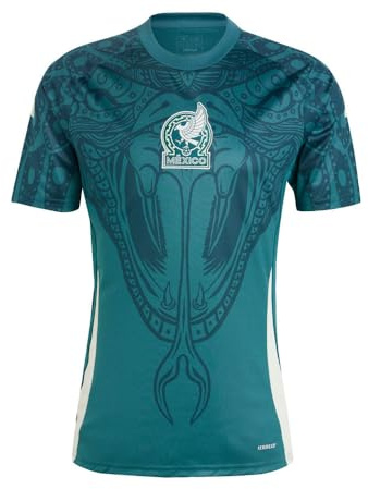 adidas Men's Mexico 2024 Pre-Match Jersey, Mystery Green, S
