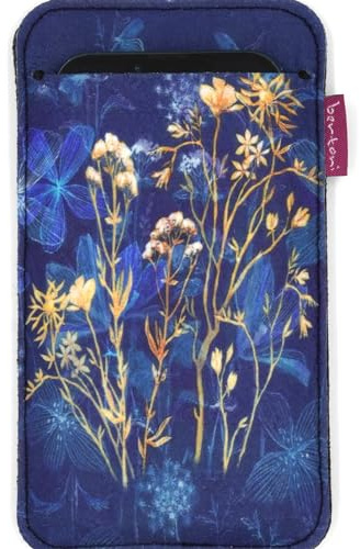 Arco Design bertoni Étui de protection en feutre et tissu pour smartphone, par exemple iPhone 15/14/14 Pro Max/13/13 Pro/12/11, Galaxy S23/S22+/S21+/S20, Redmi, Pixel 7/6, chaussette de téléphone