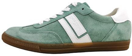 Paul Green Damen Schnürhalbschuh in grün - Gr. 38