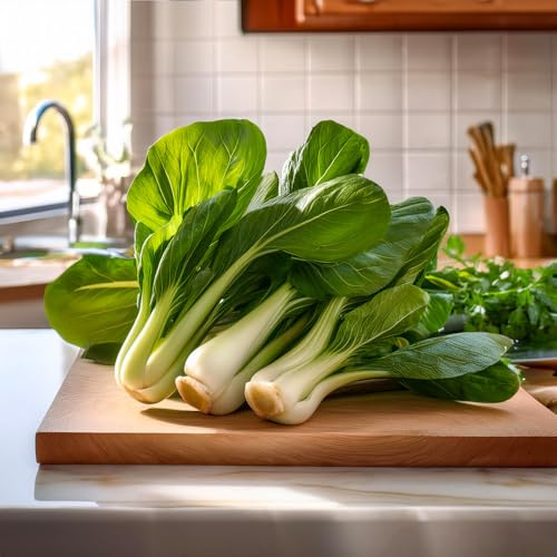 Bedwen Pak Choi 'Joi Choi' F1 Plug Plant x5 – Vigorous White‑Stemmed Asian Greens for Stir‑Fries, Soups & Quick Harvests