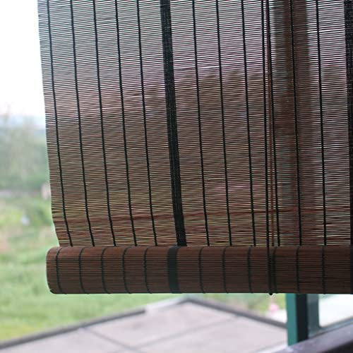 Tenda parasole in bambù per esterni, impermeabile, per la privacy, per terrazza, gazebo, balcone, veranda, posto auto coperto, protezione UV