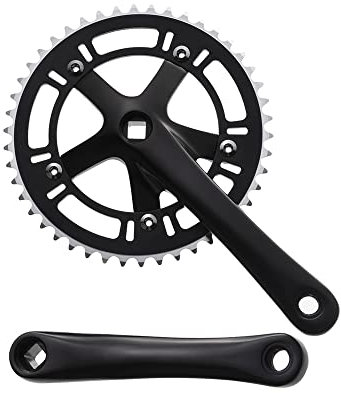 LYVQZPWLRMountain Dew Crank Group, Vevparti Vevparti Cykelvevparti 48t Vevparti Bancykel Singlespeed Cykeldelar Fyrkantigt hål 170mm BCD 130mm