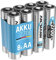 ANSMANN AA Rechargeable Batteries [Pack of 8] 2700 mAh NiMH High Capacity AA Type Size Battery For Toys, Cameras, Flash Units, Cordless Phones, Remote Controls, Game Consoles