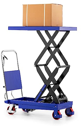 Pallit Piattaforma elevatrice XX idraulica | portata 350 kg | Altezza 1300 mm | Piattaforma: 910 x 500 mm