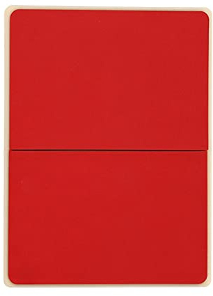Ronyme Makiwara Board Rebreakable Boards Ausrüstung für Karate Taekwondo, ROT, 1,5 cm