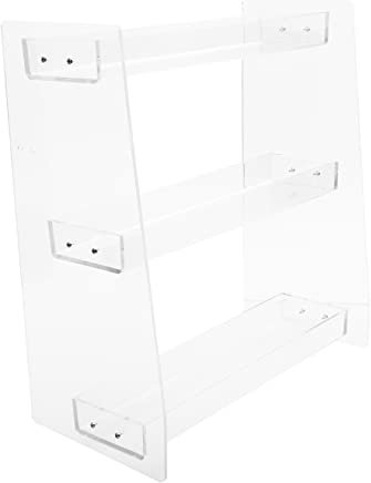 FOYTOKI 1Pezzi Espositore per Smalti Organizer Trasparente Ripiani Rack per Cosmetici e Accessori Portaricambi per Casa e Negozi Design
