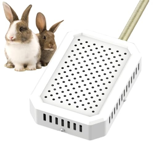 Calentador para Pájaros Pequeños – Panel Calefactor Inteligente con Temperatura Ajustable, Calentamiento Rápido Y Seguro | Accesorio Térmico para Jaula De Animales | Adecuado para Conejos, Hámsteres