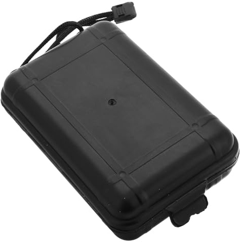 JUMPLAWN Étui à Pointes de Flèches Tir à l'arc Compact en Plastique PE Rembourrage Intérieur, Boîte de Rangement Moyenne 9 Places, pour Chasse et Activités de Plein Air