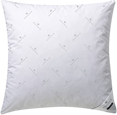 billerbeck E21 King Kopfkissen-mittlere Stützkraft-Aloe-Vera-Veredelung, Baumwolle, Weiß, 80 x 80 cm