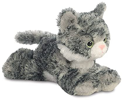 Aurora, 31713, Mini Flopsies Lily The Grey Tabby, 8In, Soft Toy