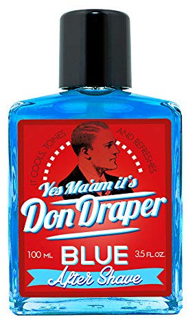 Don Draper After Shave Blue, 1er Pack (1 x 100 ml)