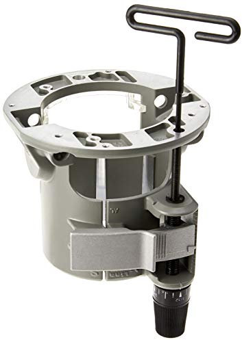 BOSCH RA1165 Untertisch-Fräser-Basis mit Sechskantschlüssel über dem Tisch, Silber