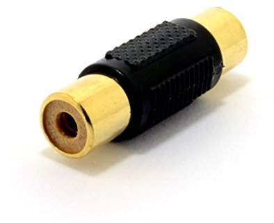 kenable Accoppiatore RCA RCA a presa adattatore audio/video [singolo]