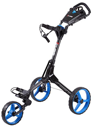 SkyMax Cube Golf 3.0 Push Trolley 2019 Charcoal/Blue