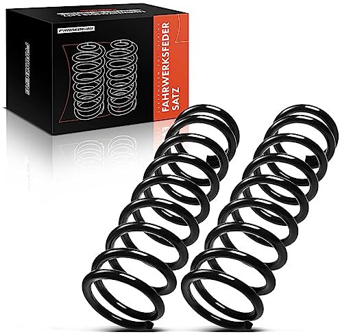 Frankberg 1x Federn Fahrwerksfeder Vorderachse Links Kompatibel mit Micra IV K13 1.2L Schrägheck 2010-2016 Replace# 540101HA0A