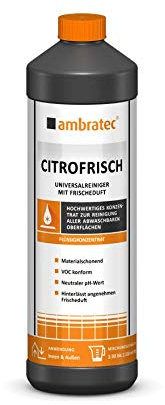 Ambratec Citrofrisch hochwertiges Konzentrat zur Universalreinigung Aller abwaschbaren Oberflächen
