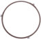 1PCS Microwave Support Ring Microwave Turntable Ring Microwave Plate Roller for Glass Plate Tray Supporting, Brown