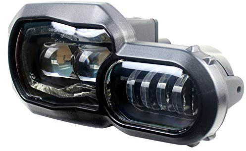 PINTLE Motorrad Scheinwerfer Für BMW F650GS F700GS F800GS ADV F800R Zubehör Front DRL Hi-Abblendlicht-Baugruppe Motorrad-Scheinwerfer