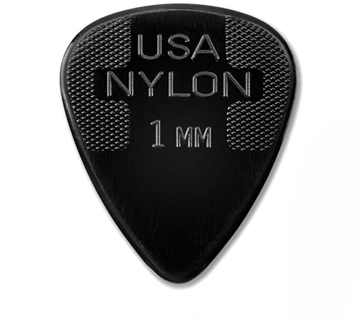 DUNLOP Nylon Standard 1mm noir, pack de 24 médiators (44F100)