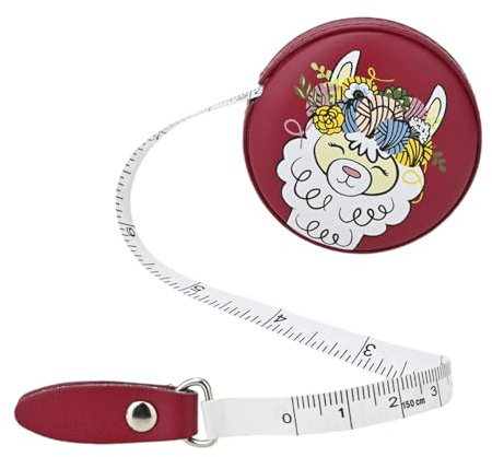 Mètre ruban vintage élégant de 5 m, doux et flexible, pour couturières et couturières