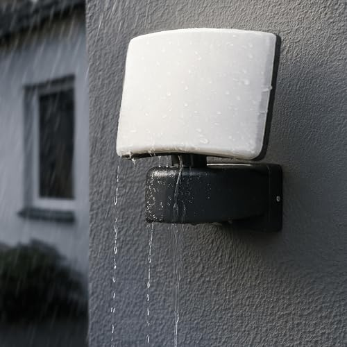 Miratic Lampada da Esterno a Parete LED 30W 2200lm Faretto per Gardino Terrazza Garage Balcone Luce Bianca Calda 3000K Resistente alla Intemperie IP65 IK10
