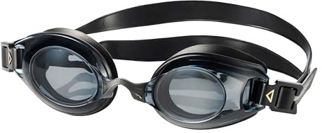 Aqua Speed Lumina optische Schwimmbrille Antibeschlag für Brillenträger Dioptrien | UV Swimming Goggles Anti-Fog | Swim Goggles - mit Sehstärke -5.0 - incl. 5 x Nasensteg - Schwarz, Getönt