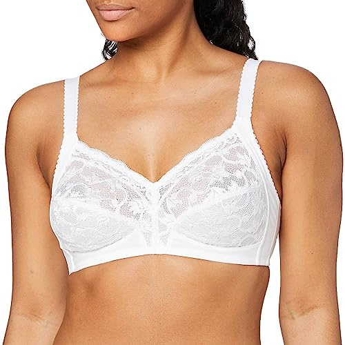 Triumph Women's Delicate Doreen N, Non-Wired Bra, White