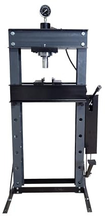 BPAC Presse Hydraulique 30 Tonnes - Presse Atelier à Double Vitesse avec Commande au Pied