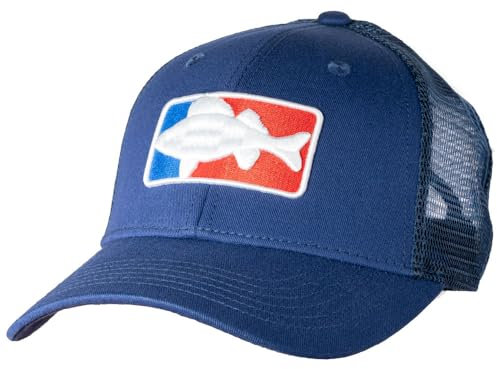 LMAB Truckercap, Angler Cap, Angel Kappe, Angelbekleidung Herren, Fishing Cap, Angelmütze Herren, Angel Mütze, Angler Kappe, Cap Herren Angeln, Angler Hut (Navy)