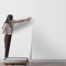 Beswitory 2Roll Self Adhesive Thermal Insulation Wallpaper - White Textured, 3mm Thick Wall Insulation Panels Thermal Wallpaper Stickers for Living Rooms - Thermal Wallpapers for Cold Walls