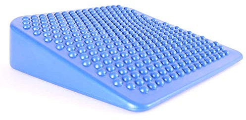 66fit Inflatable Wedge Cushion & Pump, Blue