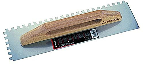 Bellota 5875-10 - Llana o peine diente castillo, mango de madera