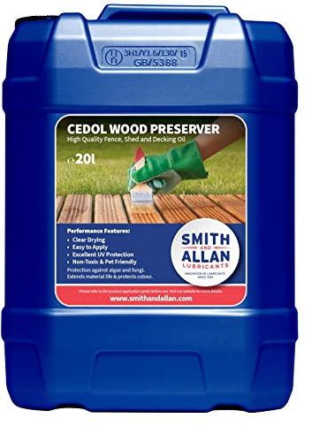 Decking Oil Clear Matt Finish UV Guard 20 Litre 20L