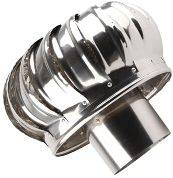 Roof Ventilator Automatic Silent Stainless Steel Pipefit Roof Ventilating Fan Wind Turbines Air Vent Attic Ventilator