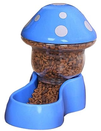 Tazón de alimentación para mascotas, cuenco de hongos para perros pequeños, gatos, dispensador de agua de gran capacidad, cuencos para alimentos y agua