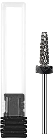Lima per unghie ergonomica 4 in 1 in acciaio al tungsteno per un controllo preciso della rimozione del gel, modellante, lucidatura e lucidatura, ipoallergenica per pelli sensibili, lima in acciaio al