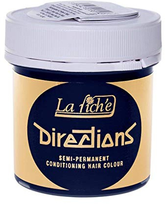 4 X La Riche Directions Semi-Permanent Hair Color 88ml Tubs - Neon Blue