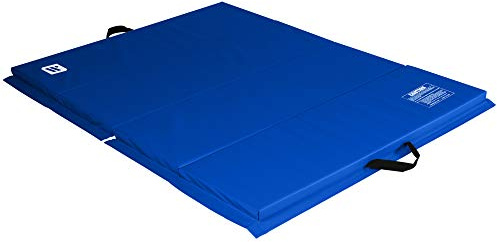 We Sell Mats - 4 ft x 6 ft x 2 in Personal Fitness & Exercise Mat for Home Workout - Lightweight and Folds for Carrying – All Purpose Home Gym Mat – Thick Mat for Yoga, Pilates, Stretches, and Floor Exercises