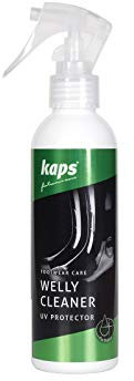 Kaps Welly Nettoyant pour bottes, Spray nettoyant pour bottes et chaussures en caoutchouc Wellington, protection contre les UV pour chaussures et bottes, 200 ml - 7 fl. oz.