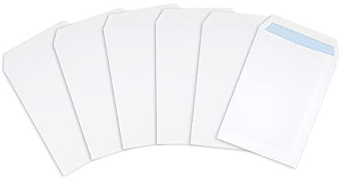 Postmaster A5 C5 Envelopes 229 x 162 mm 90 GSM Self Seal White 200 Pack