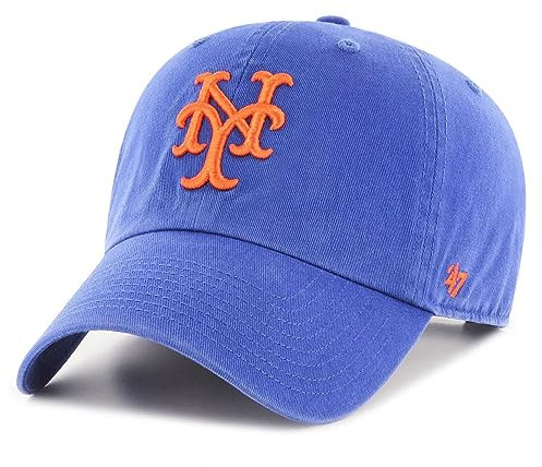'47 Brand Strapback Cap - CLEAN UP New York Mets royal