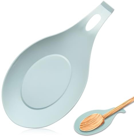 Porta Cucchiaio, Porta Cucchiaio Silicone, Poggia Cucchiaio, Porta Cucchiaio Cucina, Supporto per Cucchiaio, per Cucina Casa Ristorante, Conservare Utensili da Cucina