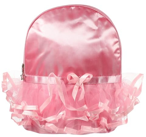 Healvian Ballet Dance Backpack for Kids Lightweight School Bag with Large Capacity for Tutu Shoes and Dance Accessories Adjustable Straps
