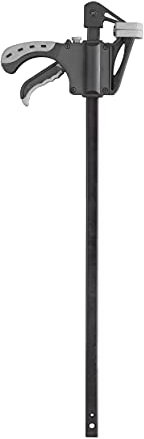 kwb Einhand-Zwinge mit Schnellentriegelung, Spann- und Spreizzwinge, Spannweite 450 mm, Spanntiefe 85 mm, zum Halten, Klemmen und verleimen